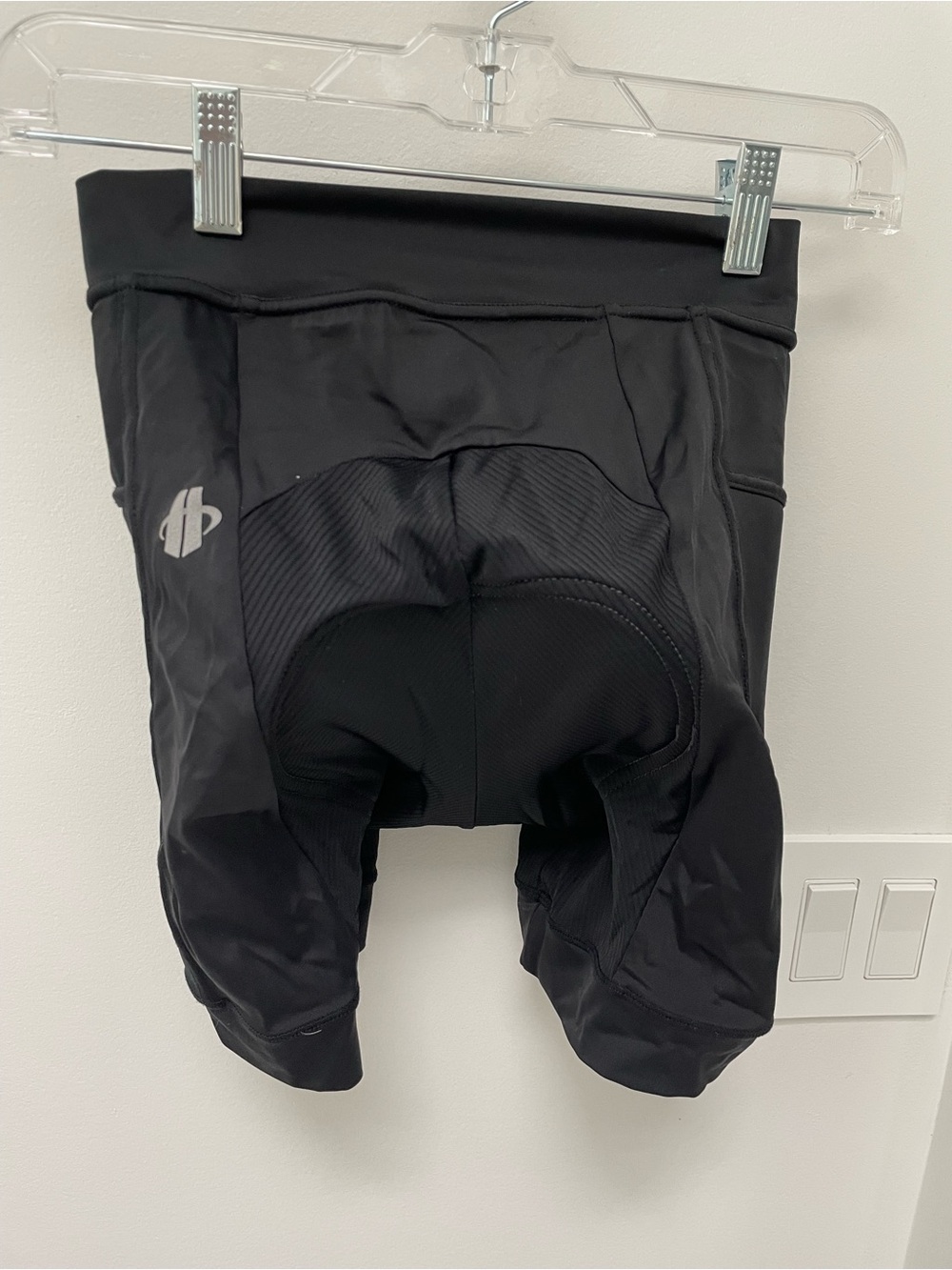 Women's Black Padded Cycling Shorts